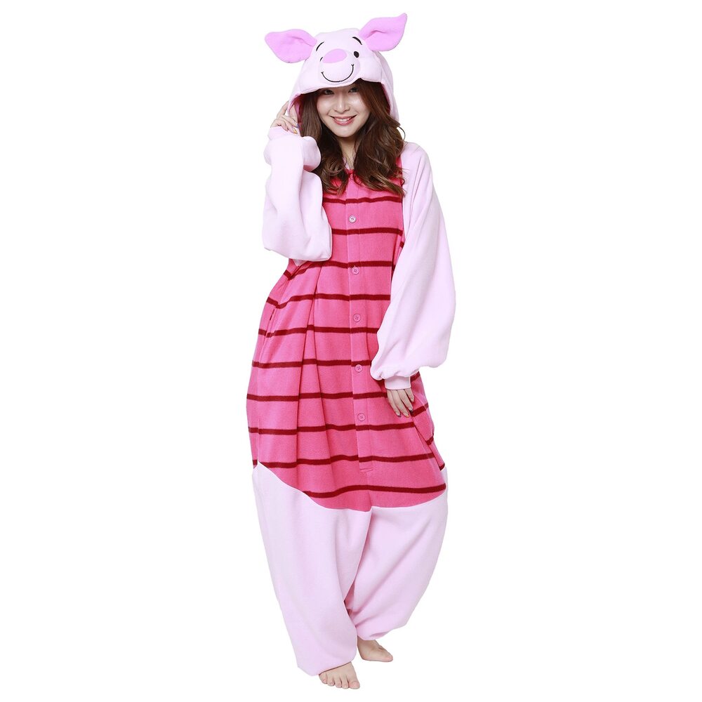 5422 Piglet Kigurumi,Pink,Standard